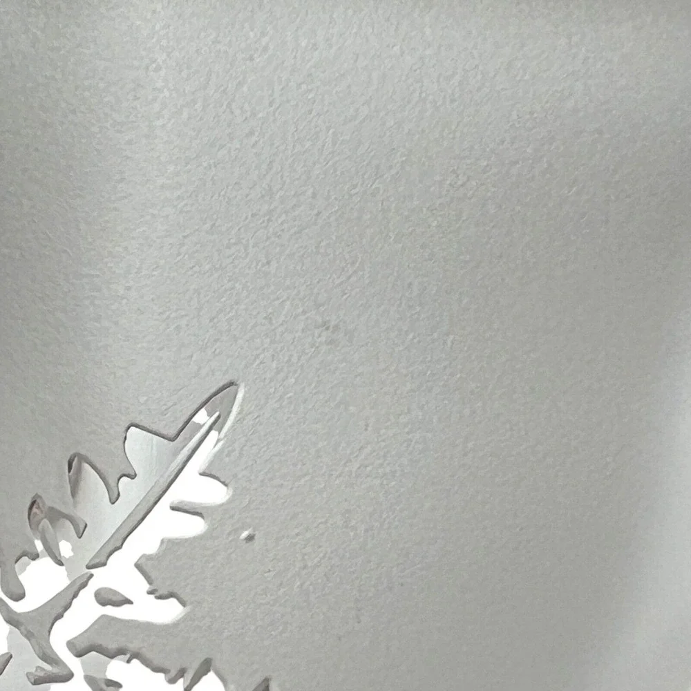 Villeroy & Boch Votive Candle Holder Frosted Snowflakes Wintertime Ice Crystals